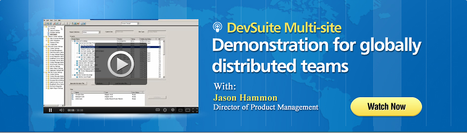 Using DevSuite Multi-site for Globally Distributed Teams Using DevSuite Multi-site for Globally Distributed Teams